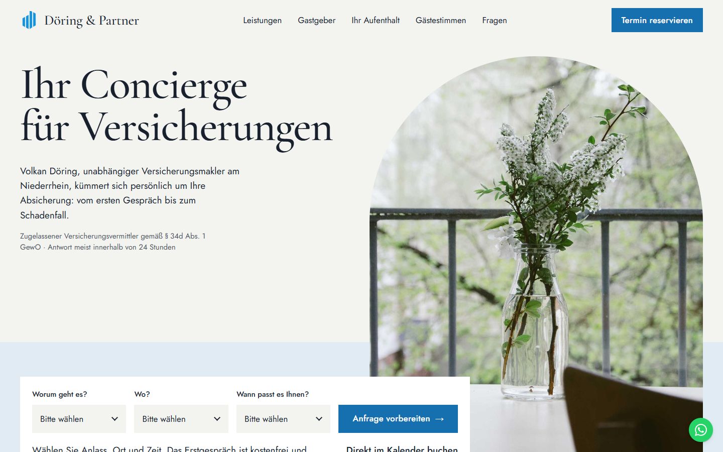 Vorschau Entwurf 10: Concierge
